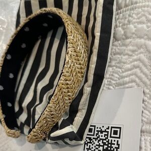 Lele Sadoughi womens Bessette Raffia Headband